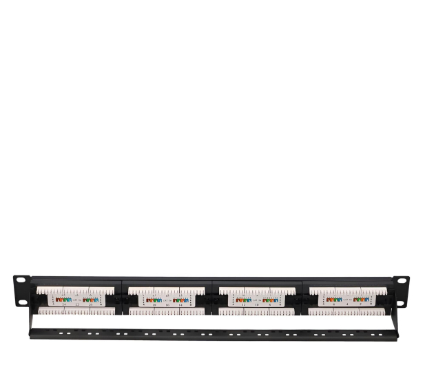 Extralink Patchpanel CAT5E UTP V2 24 porty EX.9809 - 1323247 - zdjęcie 4